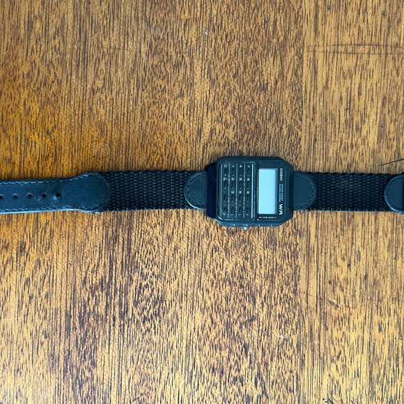 Vintage Casio Calculator Watch 437 CA-53W Alarm Chrono Works - Picture 4 of 6